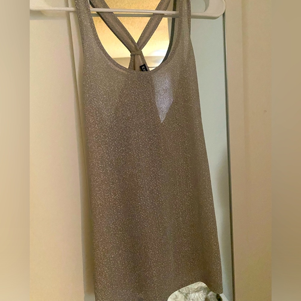 Express Sparkly Tank Top